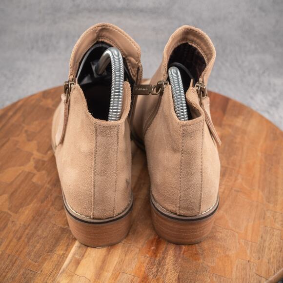 Blondo Boots Womens‎ 8.5 M Ankle Bootie Waterproof Brown Suede Leather B6269295 - Picture 4 of 9